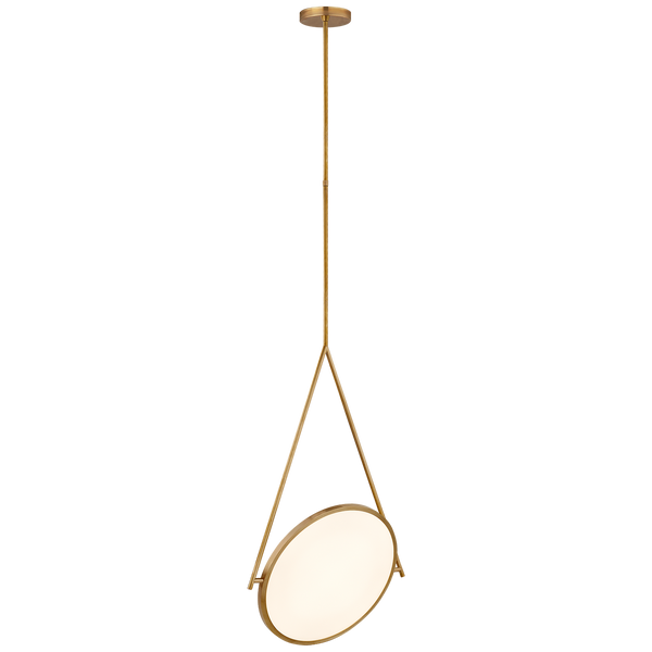 Dot Stance 13" Rotating Pendant by Peter Bristol