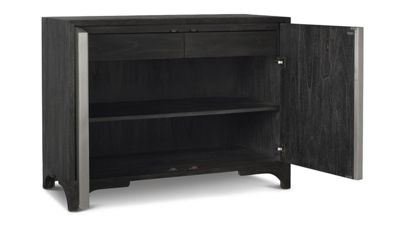 Palmer Driftwood 2-Door Accent Chest in Two Finishes