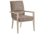 Palmero Upholstered Arm Chair, Custom Fabric