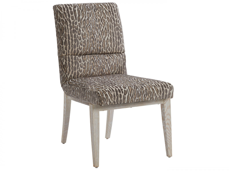 Palmero Upholstered Side Chair, Custom Fabric