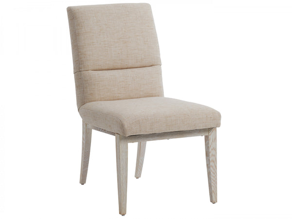 Palmero Upholstered Side Chair in Winter Wheat