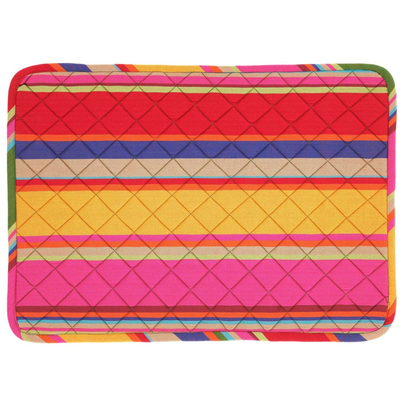 Paxton Stripe Quilted Placemat