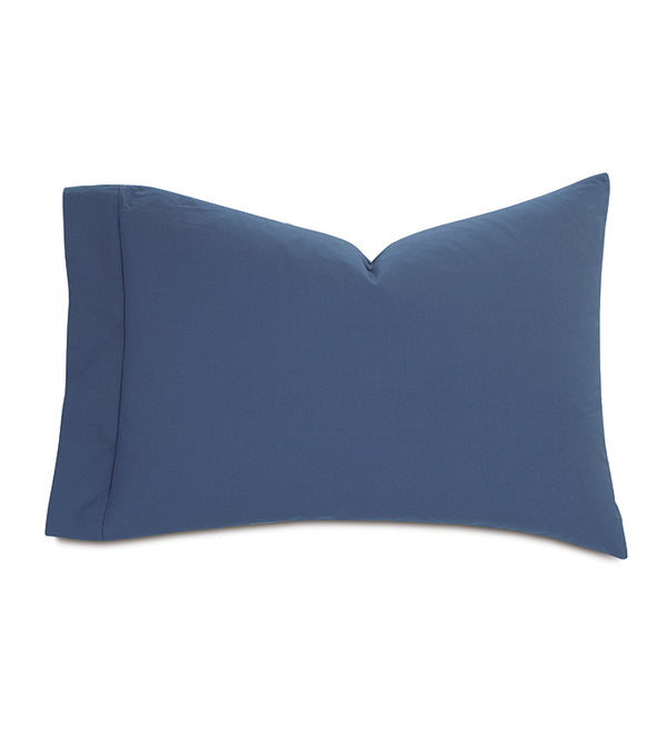 Palma Percale Pillowcase In Azure