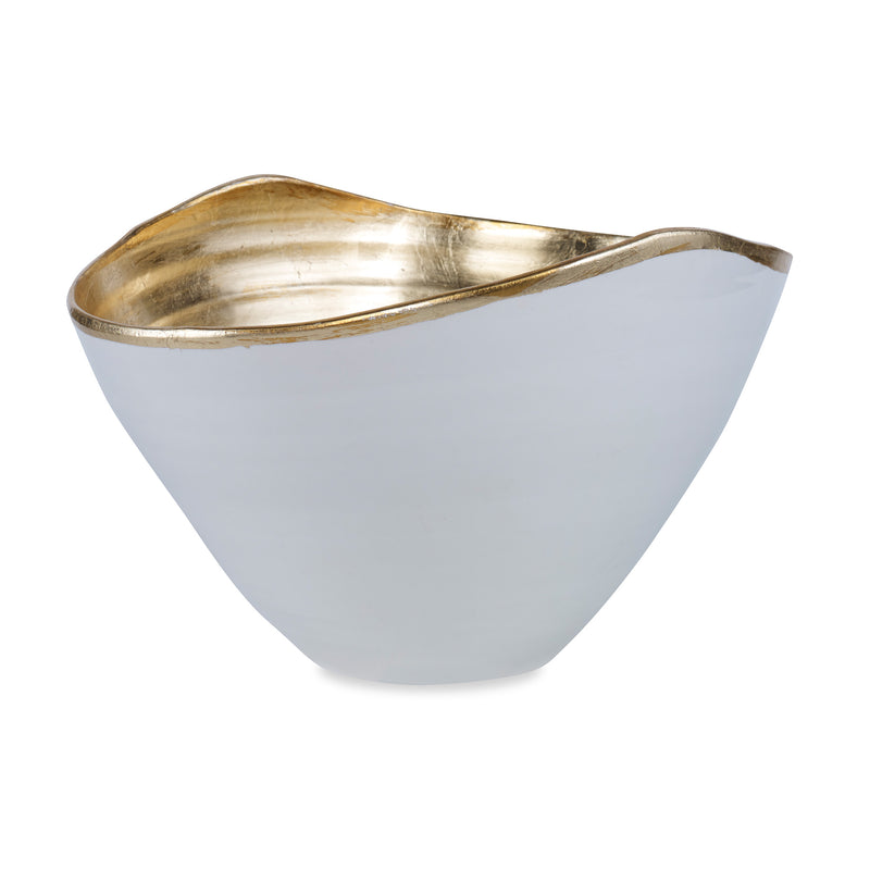 Ravenna Bowl Cream / Gold and Medium Gray Flatshot Image 1