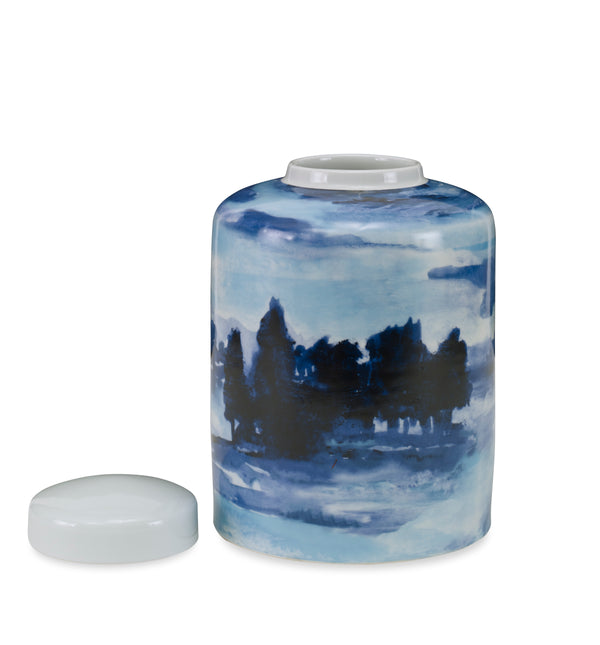 Sheila Lidded Jar in Various Colors & Sizes Alternate Image 1