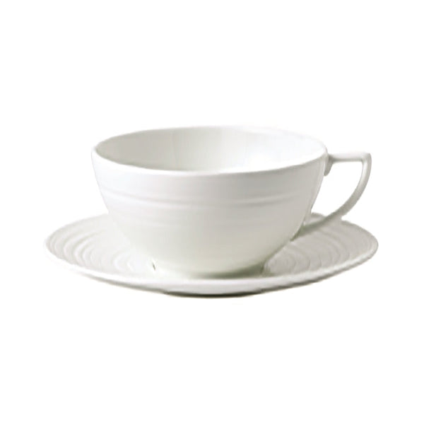 White Strata Tea Sets by Wedgwood