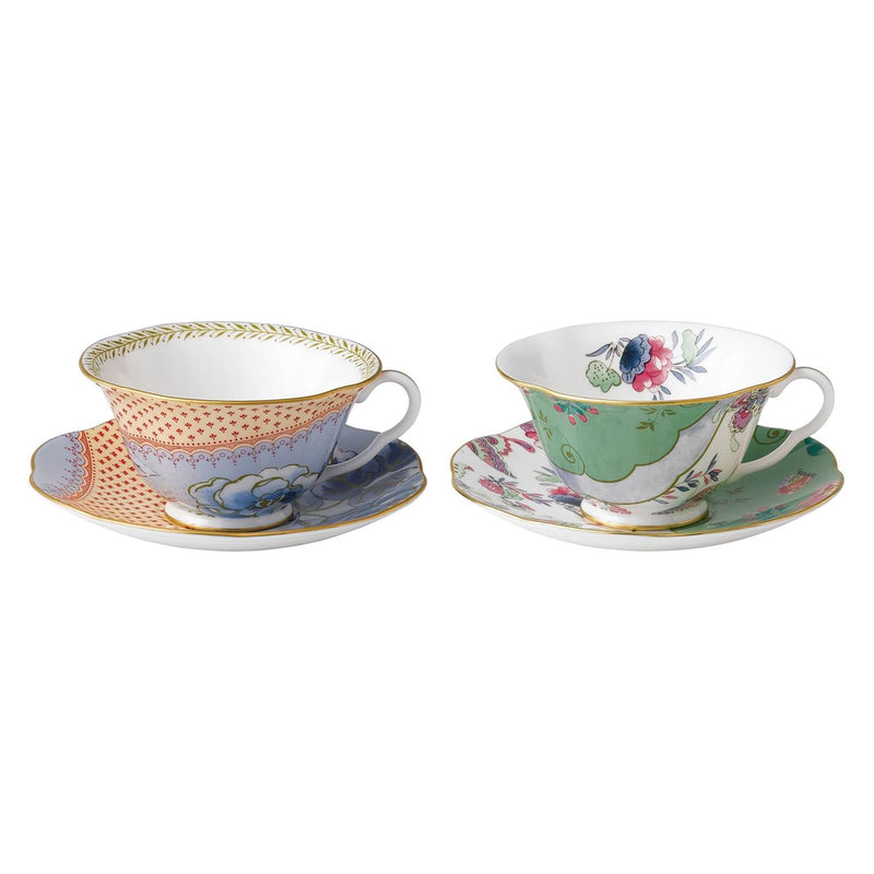 butterfly bloom teacup saucer set by wedgwood 5c107800054 5
