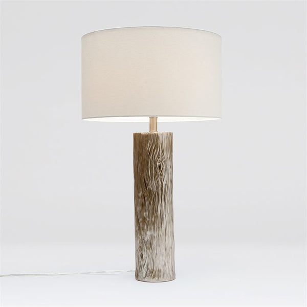 Russell Wood-Grain Resin Table Lamp