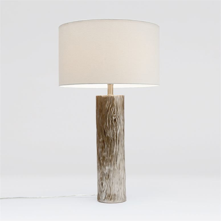 Russell Wood-Grain Resin Table Lamp