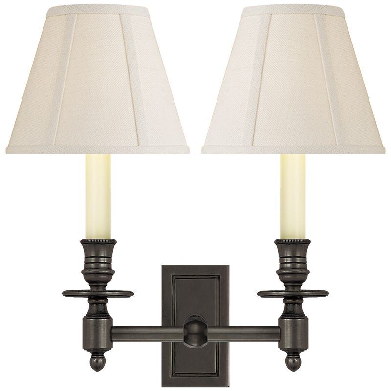 French Double Library Sconce by Studio VC