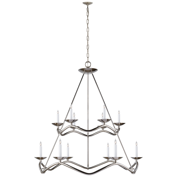 Choros Two-Tier Chandelier by Barry Goralnick