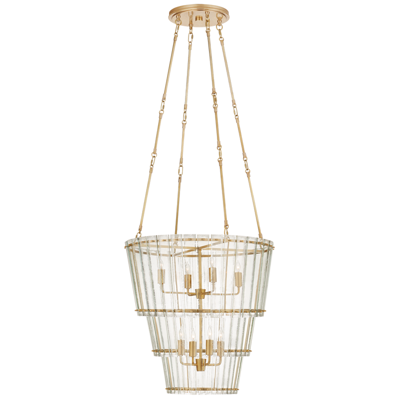 Cadence Medium Waterfall Chandelier by Carrier and Company