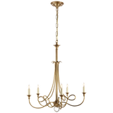 Twist Chandelier by Eric Cohler