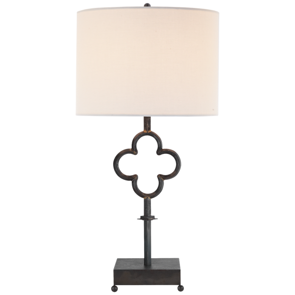 Quatrefoil Table Lamp by Suzanne Kasler