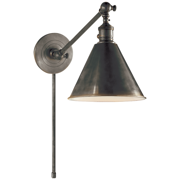 Boston Functional Single Arm Library Light by Chapman & Myers