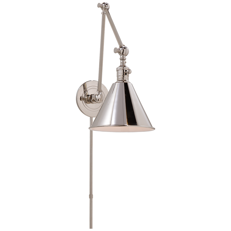 Boston Functional Double Arm Library Light by Chapman & Myers