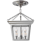 Cornice Semi-Flush Lantern by Chapman & Myers