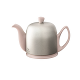 Salam Teapot, Light Pink Body Zinc Aluminium Lid