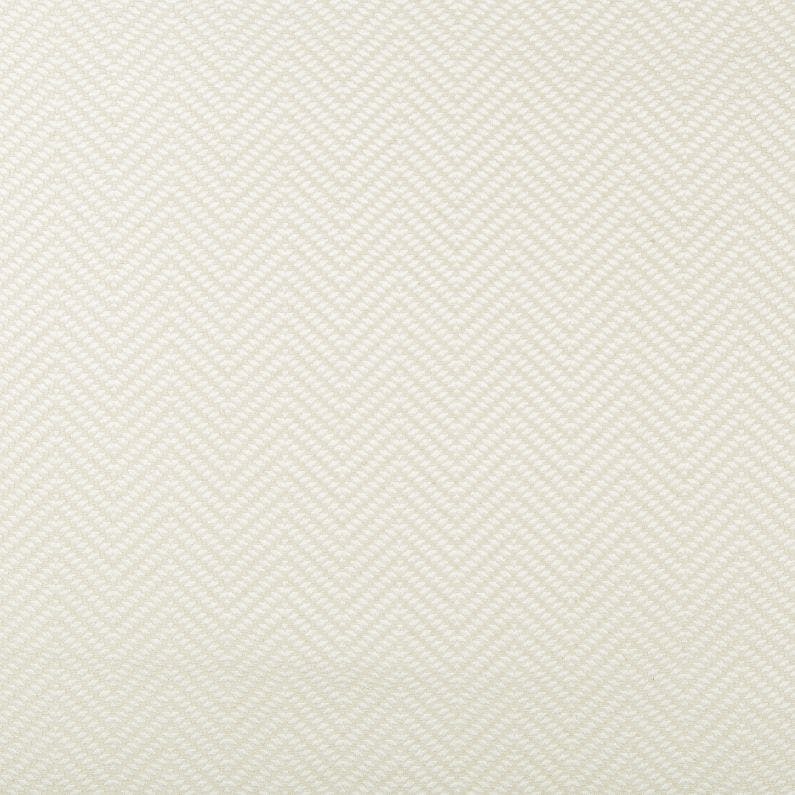 Sample Saumur Chevron Fabric in Ivory