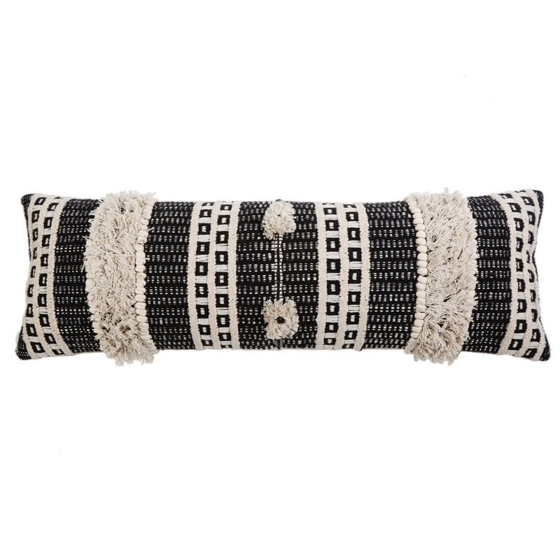 sawyer handwoven pillow with insert design by pom pom at home 1