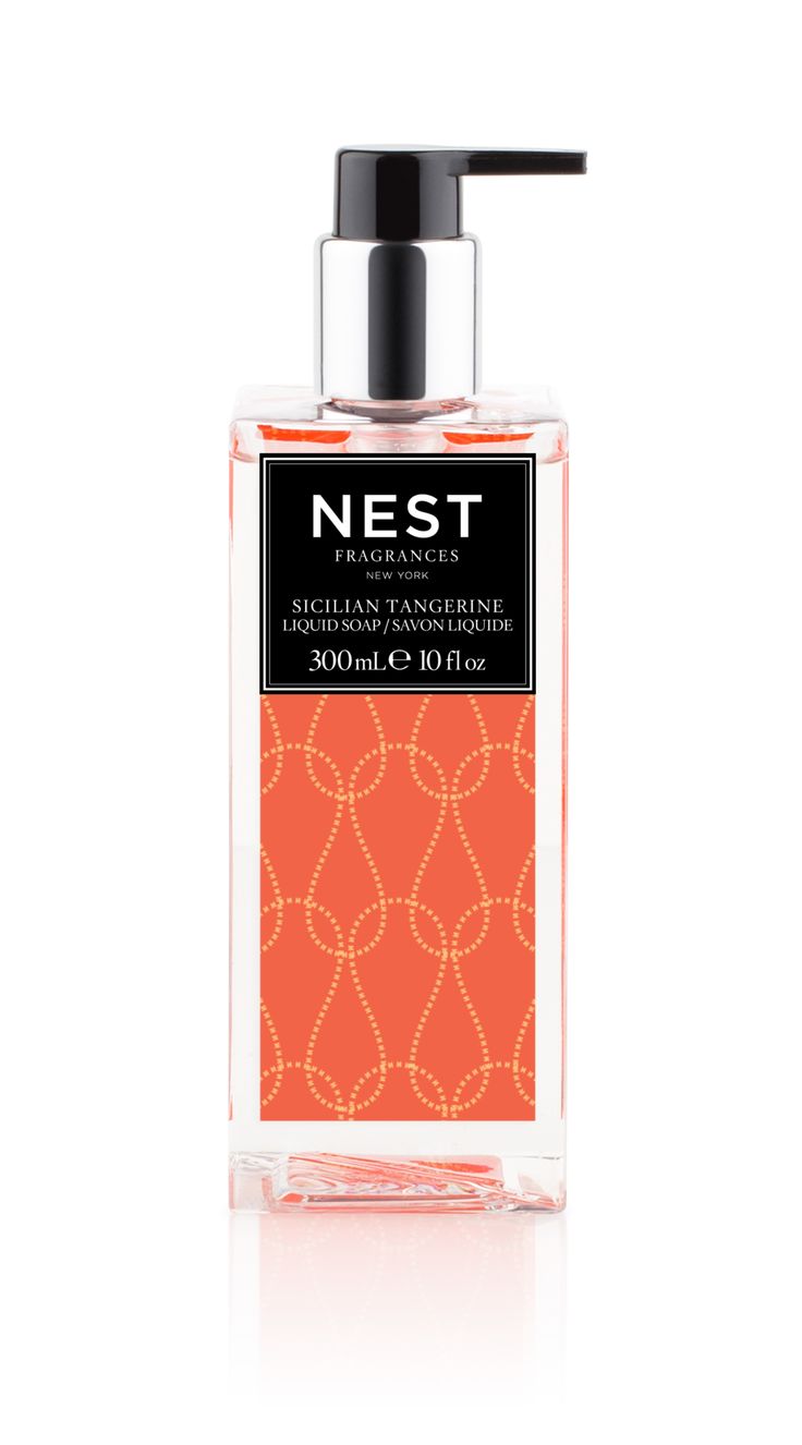 sicilian tangerine liquid soap design by nest fragrances 1