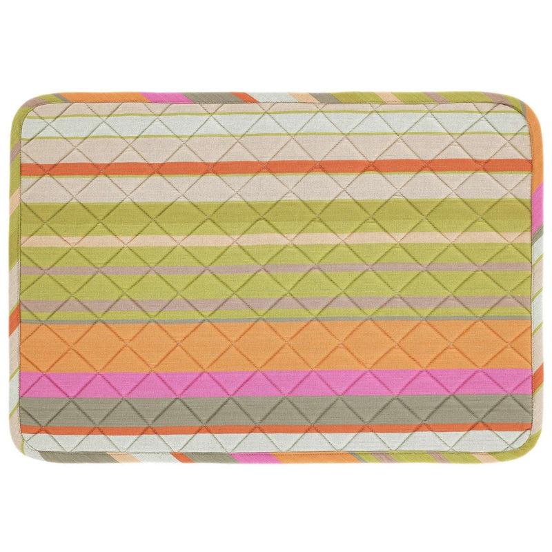 Stone Soup Stripe Quilted Placemat