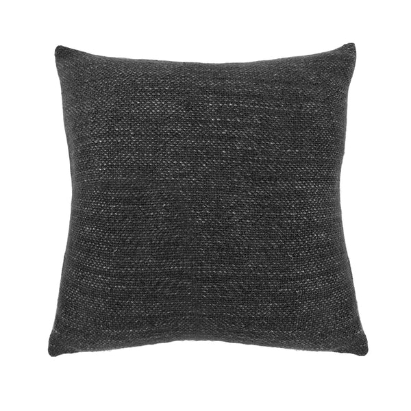 hendrick charcoal pillow w insert pom pom at home t 5500 ch 21 1