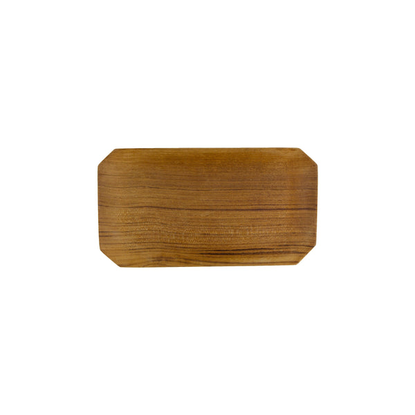 teak root bevelled tray in various sizes by sir madam 2