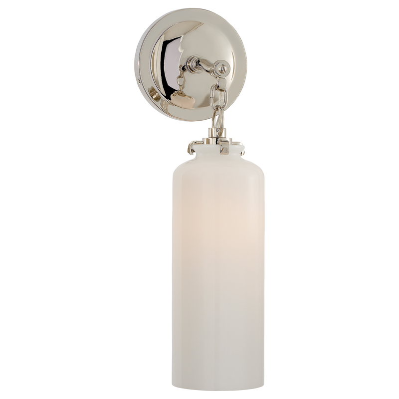 Katie Small Cylinder Sconce by Thomas O'Brien
