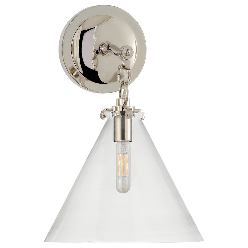 Katie Small Conical Sconce by Thomas O'Brien