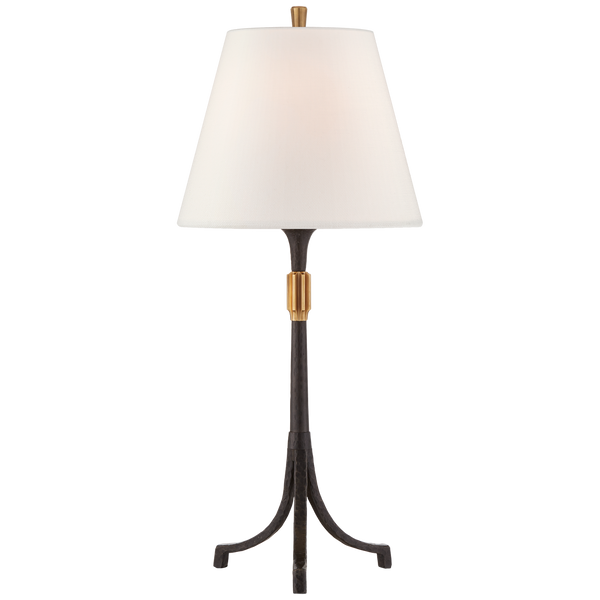 Arturo Medium Forged Table Lamp by Thomas O'Brien