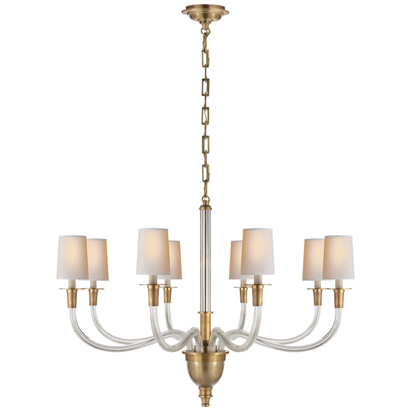 Vivian Large One-Tier Chandelier by Thomas O'Brien