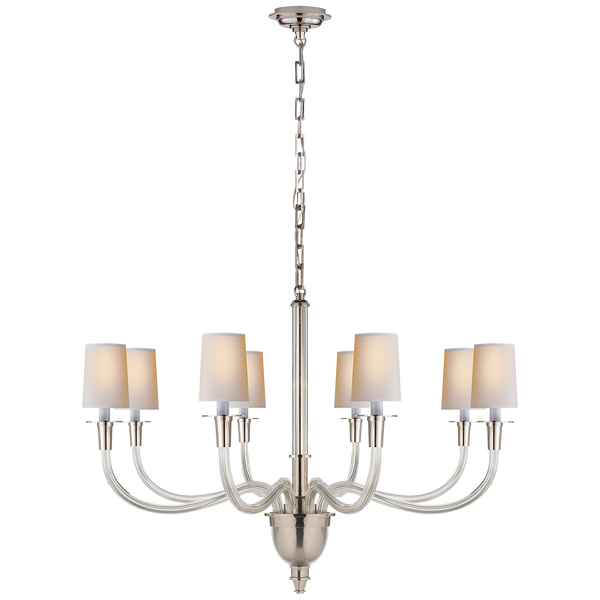 Vivian Large One-Tier Chandelier by Thomas O'Brien