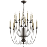 Erika Two-Tier Chandelier by Thomas O'Brien