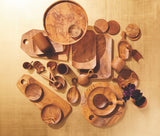 teak root bevelled tray in various sizes by sir madam 7