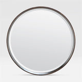Thadeus Round Metal Mirror