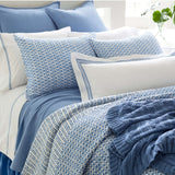 Tyler French Blue Quilted Sham