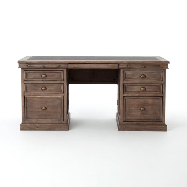 Lifestyle Large Desk In Sundried Ash