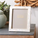 Pearly White Photo Frame