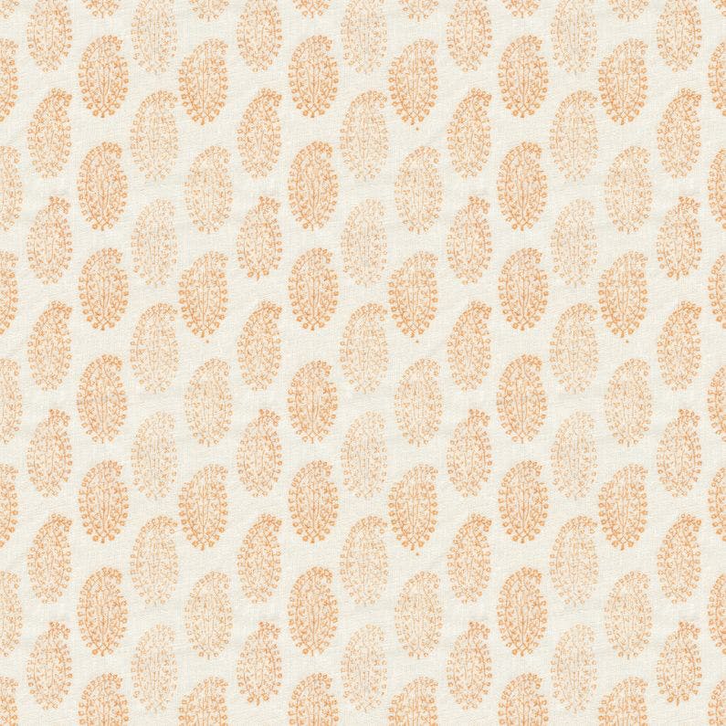 Sample Vastu Fabric in Kumquat