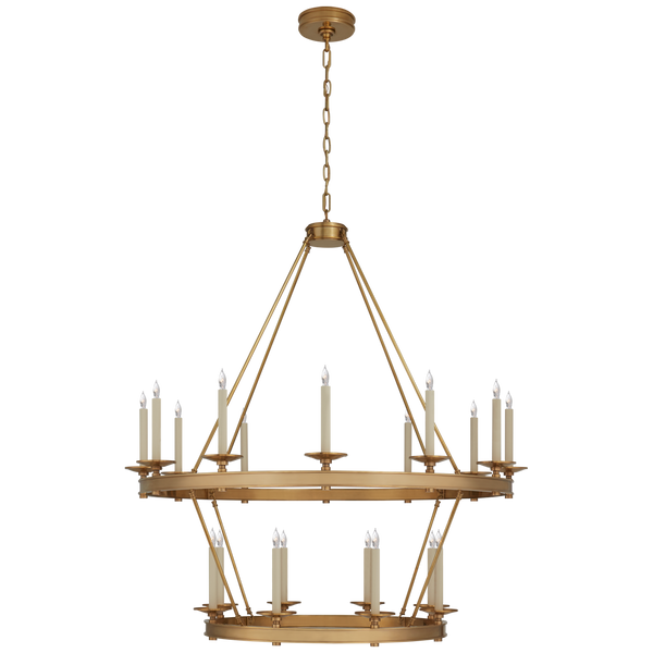 Launceton Large Two Tiered Chandelier by Chapman & Myers