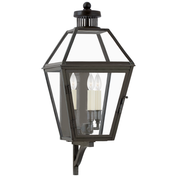 Stratford Small Bracketed Wall Lantern by Chapman & Myers