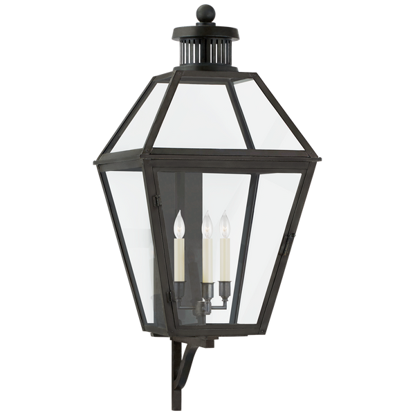 Stratford Large Bracketed Wall Lantern by Chapman & Myers