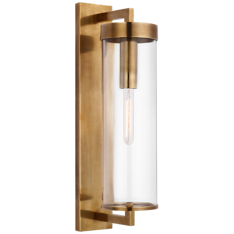 Liaison Large Bracketed Wall Sconce in Various Colors