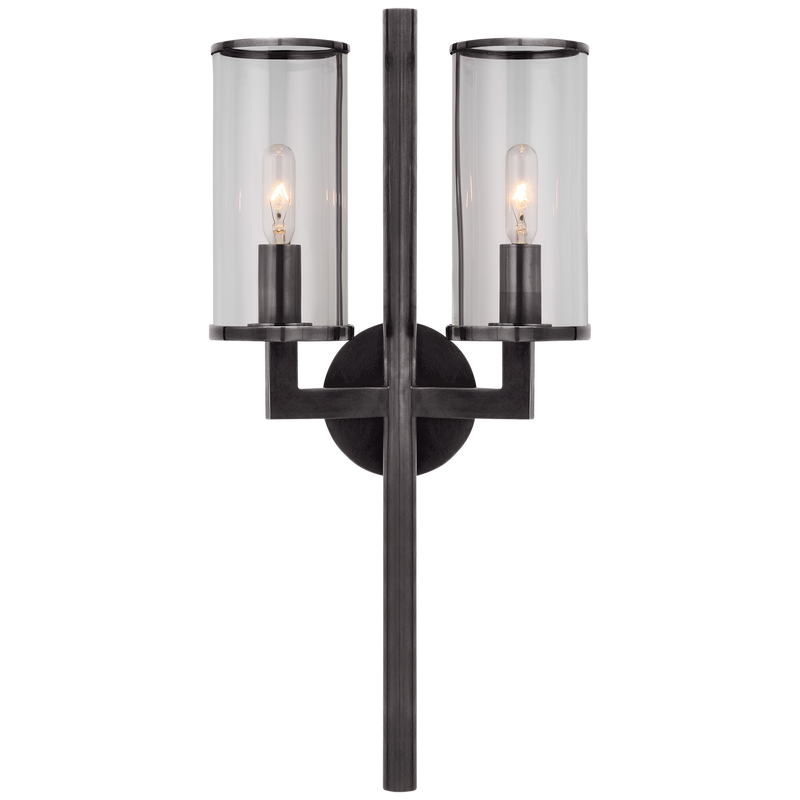 Liaison Double Sconce in Various Colors