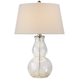 Open Bottom Gourd Table Lamp in Various Colors