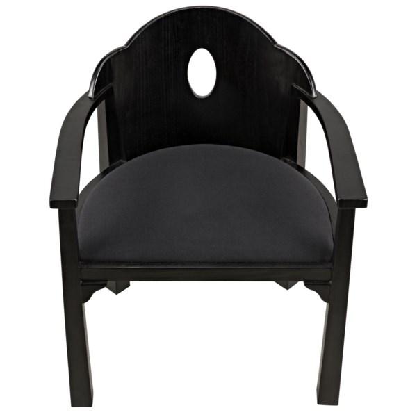 Kaiser Chair in Charcoal Black