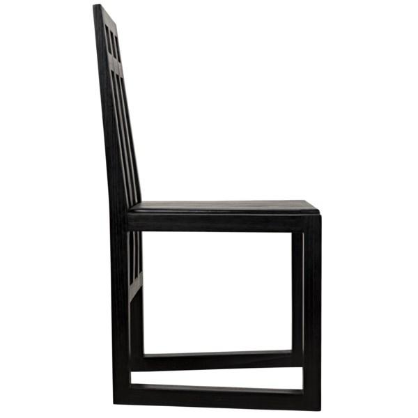 Edge Chair in Charcoal Black