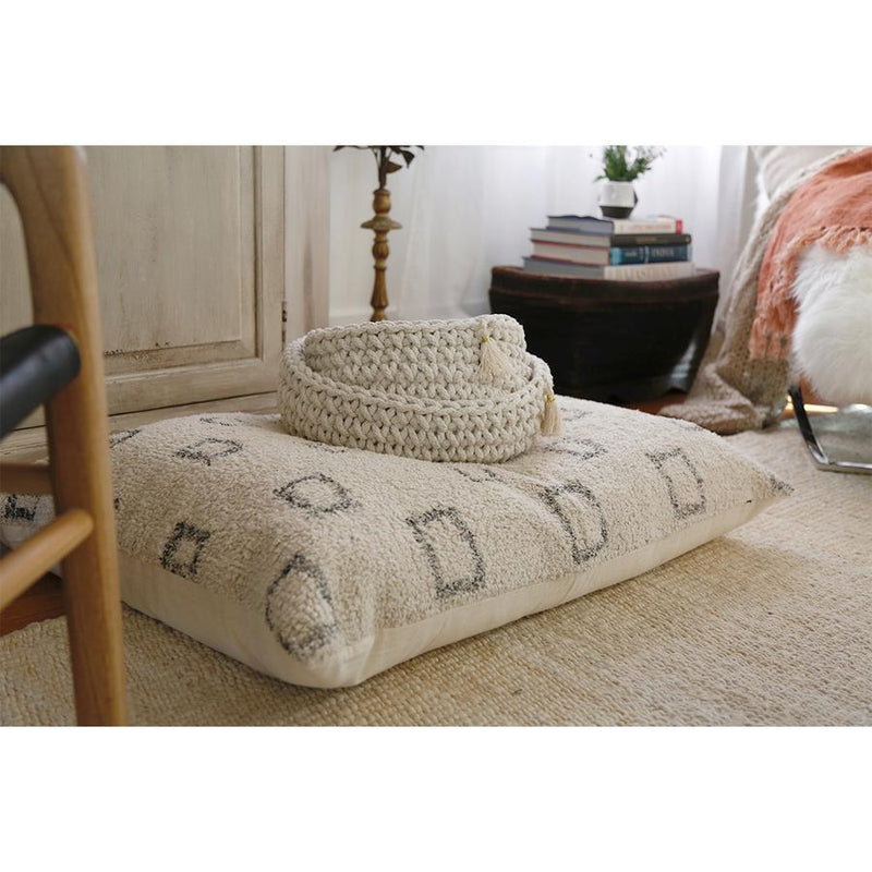 bowie hand woven pillow by pom pom at home 3