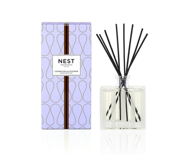 cedar leaf lavender reed diffuser design by nest fragrances 1